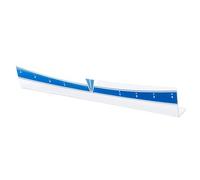 Putting Track - Guía de Golf Ajustable, Ayuda de liviano | de Entrenador de Ruta portátil, Corrector de Rollo de Bola de precisión, Alfombra de práctica de línea Recta, Herramienta compa
