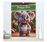 Putzige Tiere - Ausflug nach Down Under (hochwertiger Premium Wandkalender 2026 DIN A2 hoch), Kunstdruck in Hochglanz: Der Kalender zeigt ein Jahr ... für Spaß und gute Laune sorgen.