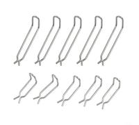 Puupaa 10 abrazaderas de resorte de acero inoxidable para clips de manguera de lavadora a presión Karcher K3/K4/K5/K6/K7, kit de piezas de repuesto 50372210