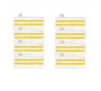 Puupaa Almohadillas de limpieza de ventanas para Karcher para EasyFix SC1 SC2 SC3 SC4 SC5, paños de limpieza de microfibra (8 piezas)