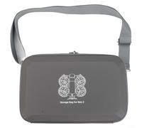 Puupaa Bolsa de almacenamiento para DJI NEO 2, diseño de hombro gris y cruzado, tamaño compacto de 12.4 x 4.25 x 8.2 pulgadas para viajes, elegante funda protectora