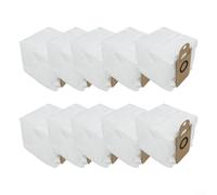 Puupaa Bolsas de aspiradora, bolsas de repuesto para filtro de polvo para Conga 5500 Hurricane Station Flex Robótica Aspiradora Accesorios Piezas de repuesto (paquete de 10)
