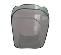 Puupaa Cubierta de protección de plantas de malla para jardín, pantalla de protección contra heladas con diseño plegable para calor frío, protección contra el sol, plantas al aire libre, flores (70 x