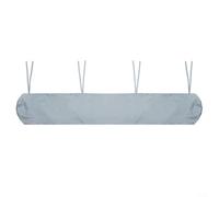 Puupaa Cubierta impermeable para toldo de patio, bolsa protectora de almacenamiento al aire libre para jardín, refugio solar, protección contra la lluvia, toldo de tela Oxford, color plateado (3,5 m)