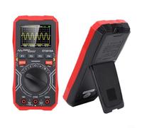 Puupaa ET2010A Osciloscopio de mano y multímetro combinado, ancho de banda de 1 MHz 4000 cuentas de rango automático, pantalla a color de 2.4 pulgadas para reparación de electrónica automotriz