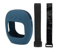 Puupaa Funda de silicona absorbente de golpes para altavoz JBL CLIP5, funda protectora ligera con correa para uso diario (azul)
