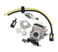 Puupaa Kit de carburador de repuesto para Florabest FBS 43, FBK 4 B2, para Parkside PBK 4, para piezas de repuesto de jardinería PBS 2