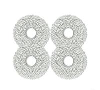 Puupaa Paño de fregona para Roborock para qrevo QV 35A, QV 35S, S5V para saros 10R, Slim MaxV Edge, Curv S Pro Master Plus Z70 piezas reutilizables lavables (4 piezas)