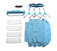 Puupaa Piezas de repuesto para Cecotec 3290 3390 3490 3590 3690 3790 3890 Ultra, cepillo de rodillo, cepillos laterales, filtros, kit de paños de fregona