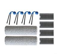 Puupaa Piezas de repuesto para Ecovacs para DEEBOT X9 PRO para OMNI/X11 PRO para aspiradora robot OMNI/T80s, 2 cepillos principales, 4 cepillos laterales, 4 filtros