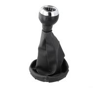 Puupaa Pomo de palanca de cambios de coche de 6 velocidades, de piel sintética, para Mini Cooper R56 2006-2012 R55 2007-2013, perilla de palanca de cambios manual de coche