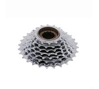 Puupaa Rueda libre de acero para bicicleta, 6/7/8 velocidades, piñón de casete antioxidante para un cambio suave, componente de engranaje de bicicleta(8)