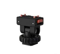Puupaa Soporte magnético de liberación rápida para Insta360 AcePro2/X Series con silicona absorbente de golpes e inclinación de 180 grados para ángulos de cámara creativos