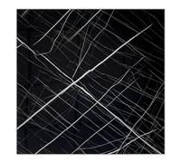 PUV3-5 paneles de SPC/carbonato (1,8 m²), paneles de pared o techo, revestimiento de pared, cerámica, efecto baño, cocina brillante, 60 x 60 cm (negro)