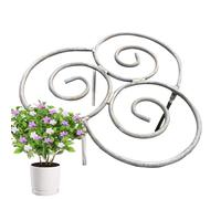 Puwaiio Soportes Para Peonías, Estructura De Metal Reforzado Resistente A La Intemperie, Jaulas Y Anillos De Soporte Para Flores, 3 Patas Y Soportes Para Peonías, Rosas, Tomate, Hortensia, Fresa