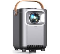 Puxinat Mini Proyector Portatil, Auto Keystone/Enfoque Eléctrico, WiFi6 Bluetooth5.2 Proyector 4K 1080P Full HD Soporte, Zoom 50% Proyector de Cine para Portátil/TV Stick/HDMI/USB/Teléfono