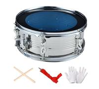 PUXZYAX Caja dinámica de 13 pulgadas, instrumento de,plata,35 x 14 cm | correas de arena avanzadas y cavidad gruesa para principiantes musicales, batería musical, caja, regalo de cumpleaños.