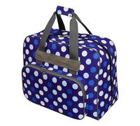 PUXZYAX Funda para máquina de coser de gran, Azul, 48 x 24 x 31.8 cm | de mano, organizadora para el hogar y cómoda para llevar, funda portátil para máquina de coser de gran capacidad.