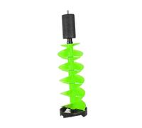 PUXZYAX Taladro de Hielo Multiusos, Especialmente diseñado para diversas Condiciones difíciles en océanos, Mares, Lagos, Pesca, océanos, Pesca en el mar, Lagos y ríos, Verde, 75 centímetros