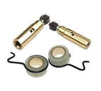 PUYEN 2 piezas de engranaje tornillo sin fin bomba aceite for S/t/i/h/l 017 018 019 021 023 025 MS170 MS171 MS180 MS181 MS190 MS191 MS210 MS211 MS230 MS250