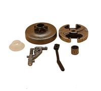 PUYEN Bomba de aceite de embrague, tambor, línea de presión, engranaje sin fin, accesorios compatibles con motosierras H/U/S/Q/V/A/R/N/A 340 350 353