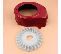 PUYEN Cubierta de la carcasa del ventilador volante enfriamiento retroceso for H/O/N/D/A GX160 GX200 168F 5.5HP 6. Motor Gas generador bomba agua