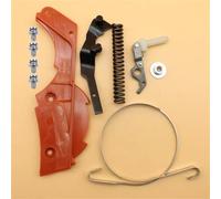 PUYEN Kit de reparación funda articulación rodilla, cubierta resorte banda freno cadena for H//u//s//q//v//a//r//n//a 362 365 371 372 XP 372XP, piezas motosierra