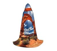 PUYhgb Arches National Park - Capa con capucha unisex con estampado estándar, regalo pensado para Halloween, amantes del cosplay y fiestas temáticas