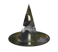 PUYhgb Loon Nature Sombrero de Halloween con estampado de pájaros, ligero para fiesta de Halloween/Carnaval, talla única