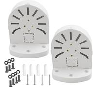 PUYREEINN 2 cajas de unión para cámara de cúpula de seguridad, soporte para cámara de vigilancia IP CCTV, soporte para cámaras de vigilancia IP, plástico ABS para interiores y exteriores