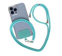 puyu zhe Cordón Correa Cuerda Universal,Parche Cadena de teléfono Llavero Cordón Compatible con la mayoría de los teléfonos Inteligentes para Carcasa de teléfono(Menta Verde)