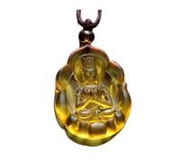 PUYUNA 1 colgante de Buda Medicina/Amitābha/Tathagata/Avalokitesvara las Mil Manos/Bodhisattva, estatua, collar, amuleto, cristal bendito(#8)