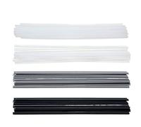 PUYUNA 50 unids/bolsa varilla de soldadura plástico mezclado ABS/PP/PVC/PE for punta for boquilla electrodo vinilo varillas herramienta reparación alambre