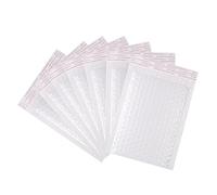 PUYUNA Bolsas de Burbujas película nacarada Blanca, sobre Acolchado Espuma autosellante Paquetes envío Bolsa Correo Paquete Embalaje 20 PCS