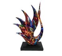 PUYUNA Estatuilla de decoración Escritorio, estatuas abstractas, Escultura Cisne, Adornos colección, Accesorios, Regalos for Amantes, Oficina, hogar(#D)