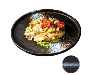 PUYUNA Plato de cena japonés, plato aperitivo, cerámica, bandeja sushi duradera, for servir for restaurante en casa(15cm)