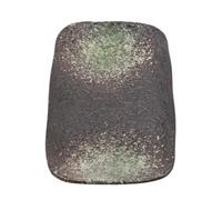 PUYUNA Plato de sushi cerámica verde jade 5 pulgadas for vajilla, plato rectangular largo for refrigerios y aperitivos, casera for servir condimentos