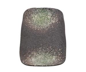 PUYUNA Plato de sushi cerámica verde jade 5 pulgadas for vajilla, plato rectangular largo for refrigerios y aperitivos, casera for servir condimentos