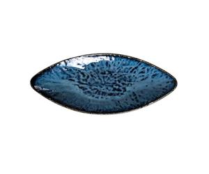 PUYUNA Plato grande de cerámica japonesa for sushi, plato for servir sashimi con esmalte decorativo, bandeja for comida salmón for uso doméstico y cantina