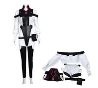PUYYDS Anime Cyberpunk Lucy Cosplay Disfraz Sexy Mono Trajes Juego de rol Lucy Peluca Disfraz de Halloween para Mujer Chica