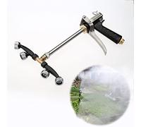 PUYYDS Pistola de Boquilla atomizadora, Pistola pulverizadora de Agua de Alta presión, Manguera pulverizadora, riego de jardín, aspersión, Niebla Fina en Forma de Abanico, agrícola