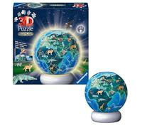 Puzle 3D de Ravensburger con Motivos de Animales, Rompecabezas 3D para niños a Partir de 6 años,