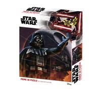 Puzle 3D Lenticular de 500 Piezas: Darth Vader y la Estrella de la Muerte