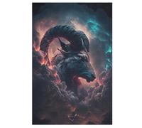 Puzle Ambitious CapriMais de 1000 piezas para adultos, puzle de madera, presión reducida, difícil e imposible, para 12 + niños (78 x 53 cm)