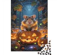 Puzle Cuy De 1000 Piezas para Adultos, Rompecabezas Calaveras de Calabaza (Plural) Adultos, Juego De Rompecabezas Regalos Creativos 1000pcs (75x50cm)