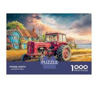 Puzle De 1000 Piezas para Adultos - Arte de Paisaje Rural Clásico Cartón Duradero Y Ecológico - Polvo Mínimo 52x38cm/1000piezas