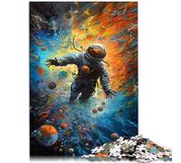 Puzle de 1000 piezas para adultos con diseño de Swallowed by The Universe, 26 x 38 cm, con póster a juego y hoja de preguntas