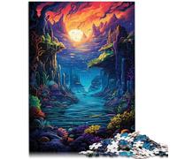 Puzle de 1000 piezas para adultos del mundo del océano, 26 x 38 cm, regalo único de cumpleaños y regalo para adolescentes a partir de 14 años
