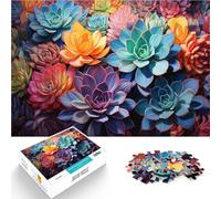 Puzle de 1000 piezas para adultos Doodle Arte Floral Competición de velocidad de mano 50 x 70 cm con póster a juego y hoja de preguntas para adolescentes a partir de 14 años