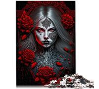 Puzle de 1000 piezas para adultos "Enchanted with Roses", decoración de pared, análisis y lógica para adolescentes a partir de 14 años, 26 x 38 cm